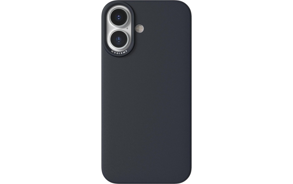 Nudient Coque arrière Thin Case Magsafe iPhone 16 Midwinter Blue