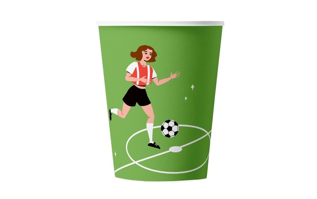 Braun + Company Gobelets jetables Womens Football 10 Pièce/s