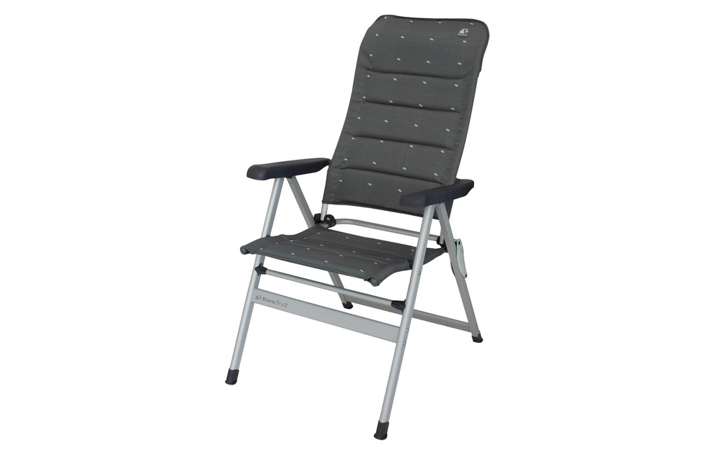 Eurotrail Chaise de camping Trondheim Anthracite