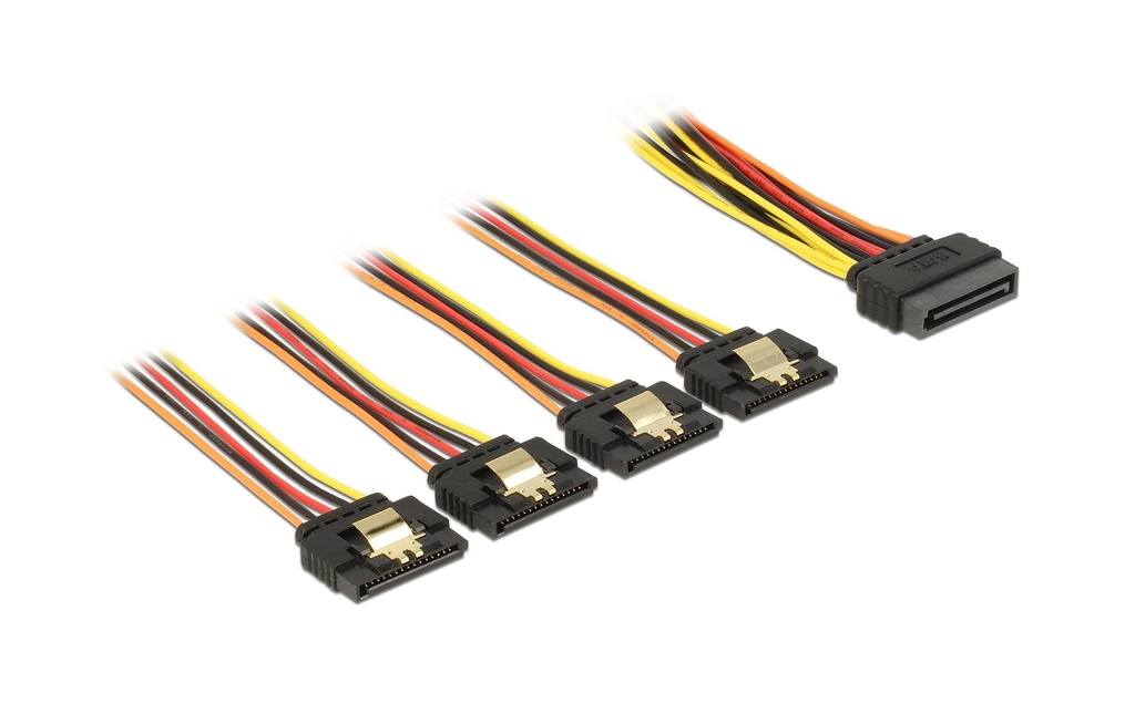 Delock Câble d’alimentation SATA - 4x SATA 50 cm
