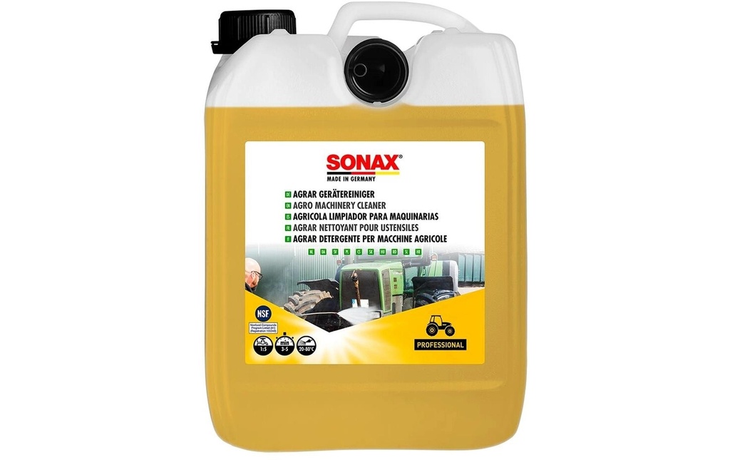 Sonax Nettoyant pour outils agricoles alcalin 5000 ml