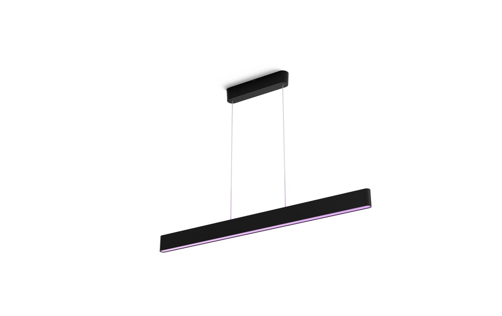 Philips Hue White & Col. Amb. suspension Ensis noir 4750 lm