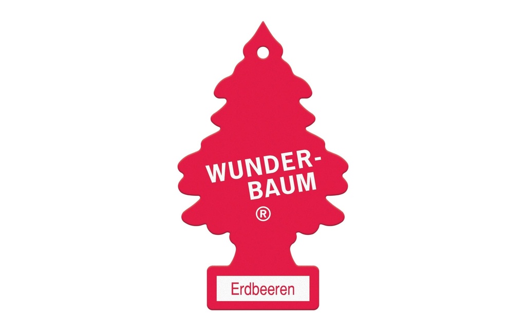 Wunderbaum Désodorisant pour voiture Fraise