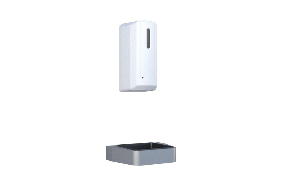 Multibrackets Distributeur de désinfectant Boîte à hygiène murale blanc / 9622