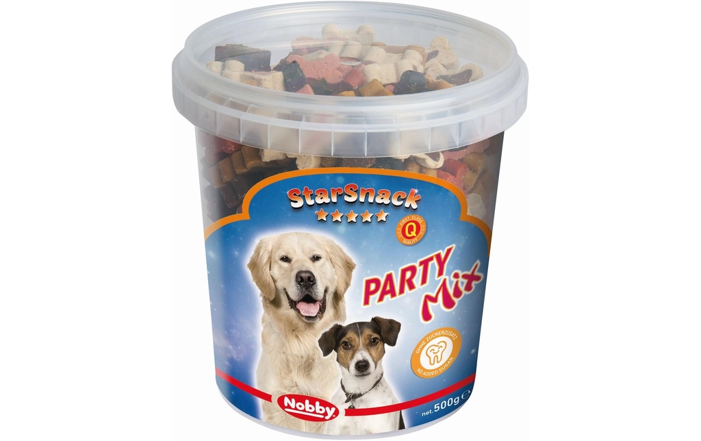 Nobby Friandise StarSnack Party Mix boîte, 500 g