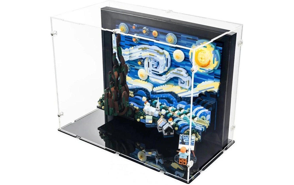 iDisplayit Modules de construction Présentoir en acrylique pour LEGO 21333 Vincent van Gogh