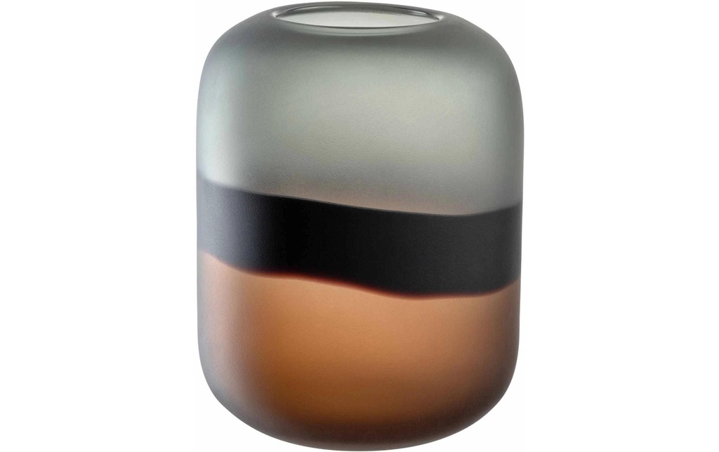 LEONARDO Vase Sabbia 26 cm, Transparent/Brun