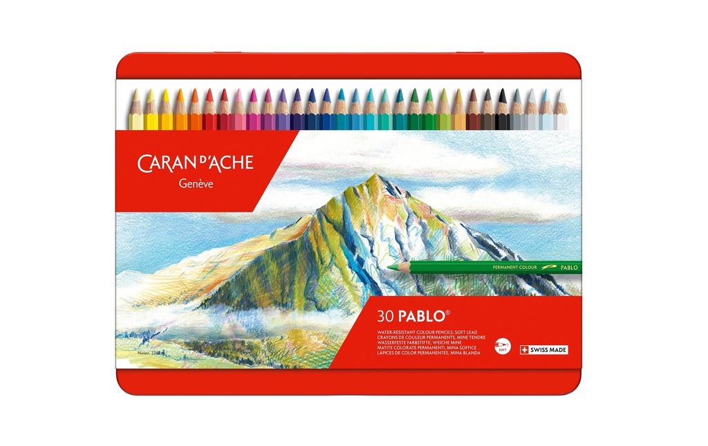 CARAN D'ACHE Crayons coul. Pablo 30pces (30 pces)
