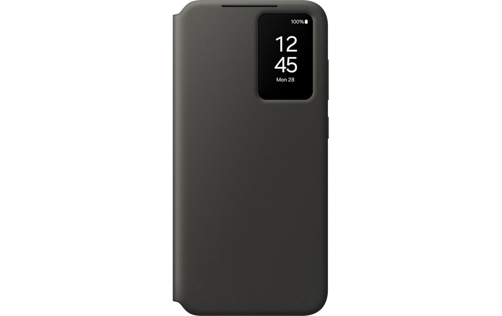 Samsung Coque arrière Smart View Wallet Galaxy S24 FE Noir