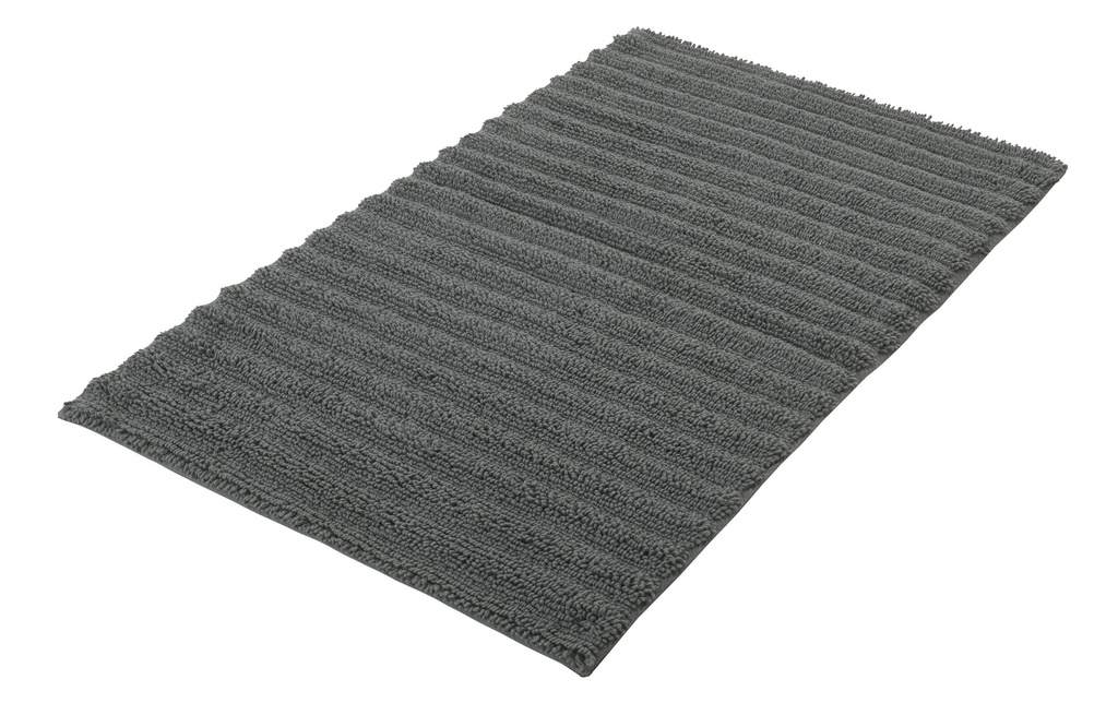 Kleine Wolke Tapis de bain Yara 60 x 100 cm, Noir