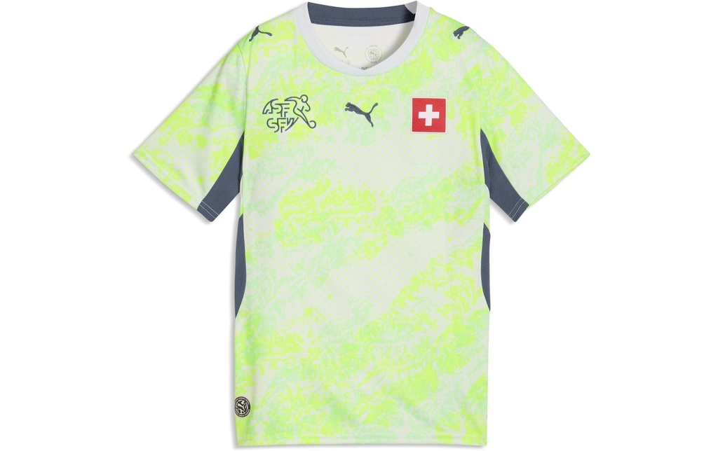 PUMA Jersey SFV Away Replica Jr Vert, Taille: 164