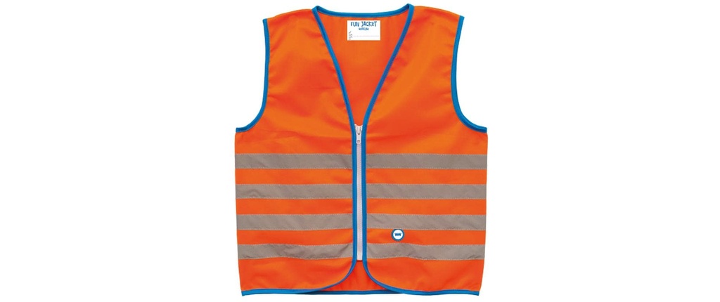 wowow Veste réfléchissante Fun Jacket L, Orange