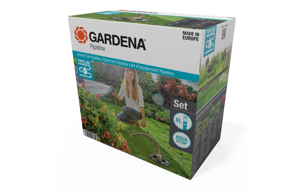 GARDENA Systèmes d’asperseur Kit de démarrage Pipeline,