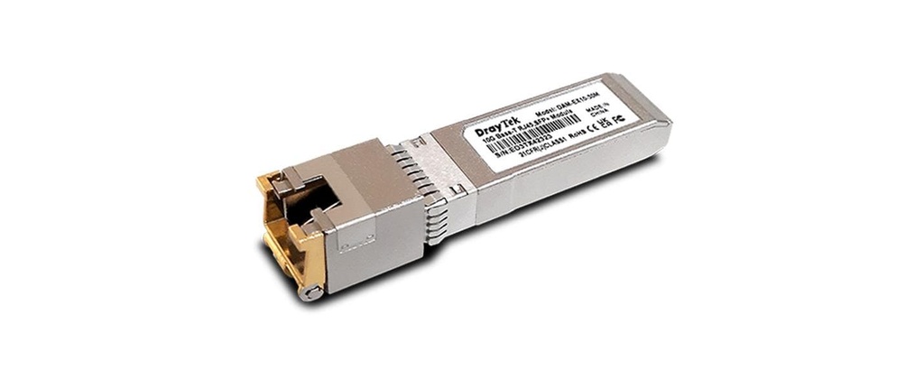 DrayTek Module SFP+ DAM-EX10-30m Cuivre