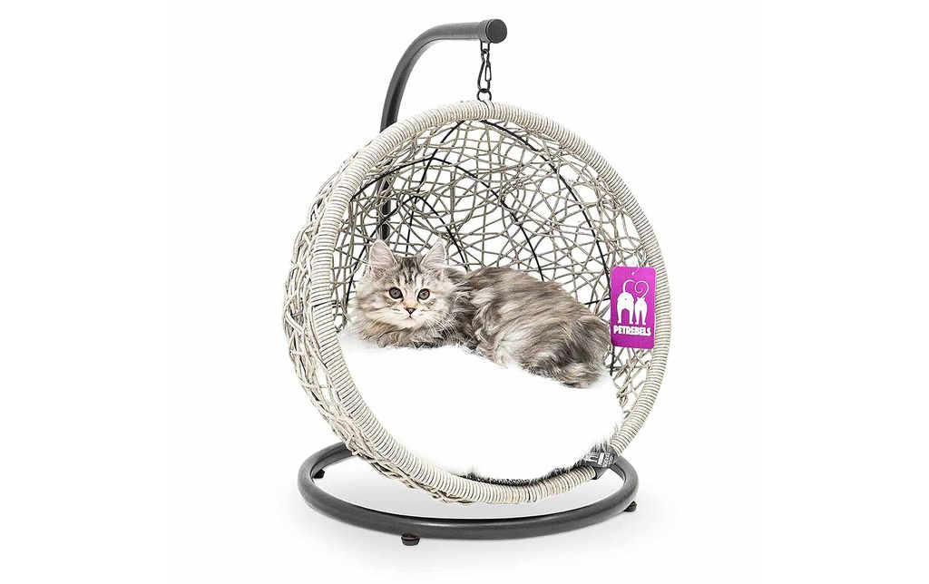 PETREBELS Panier pour chat Paris 47 Gris