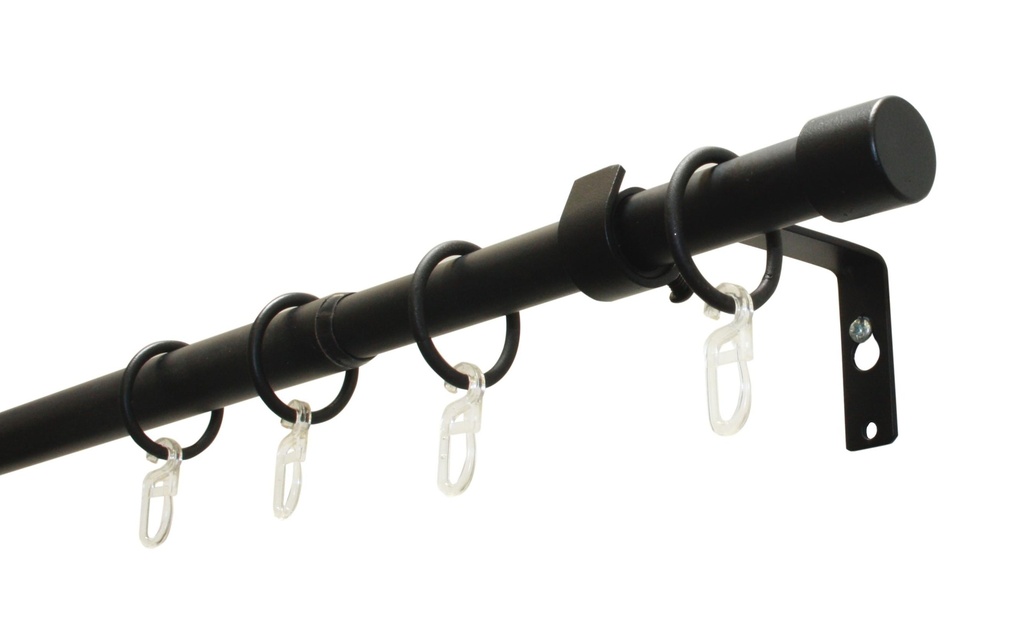 Gardinia Tringle de rideau Set Cap 120 - 190 cm