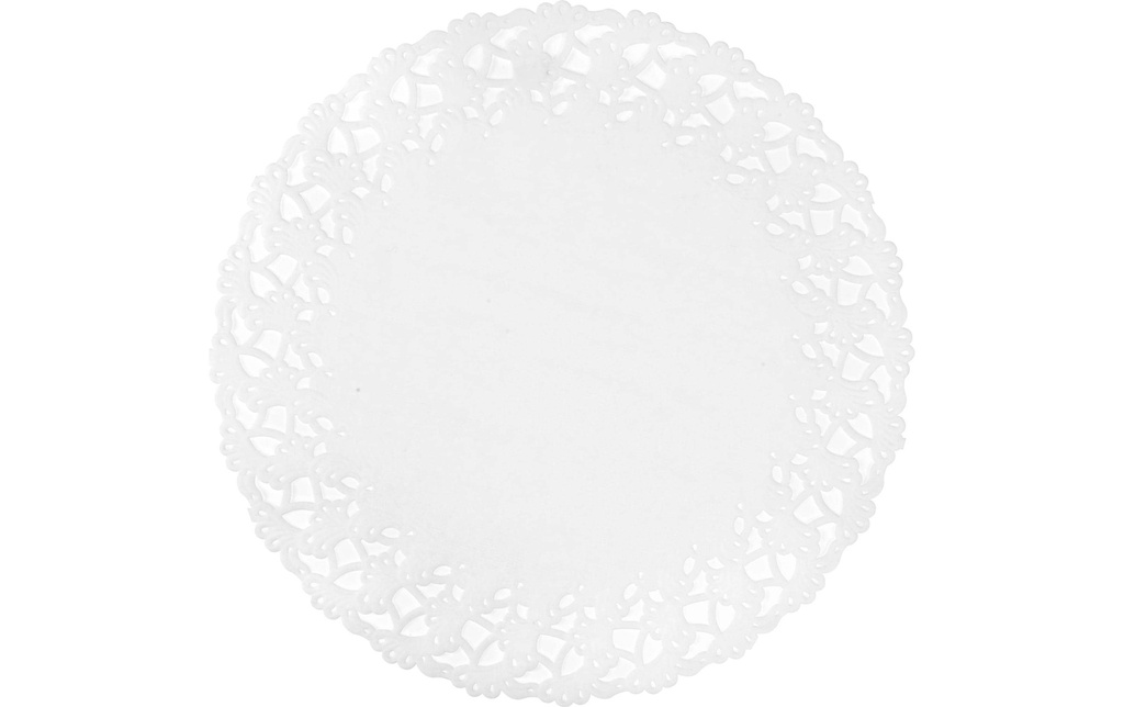 Duni Napperons rond 23 cm, 250 Pièce/s, Blanc