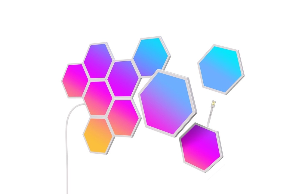 Govee Lampe suspendue Glide Hexa, 10 pièces, RGBIC