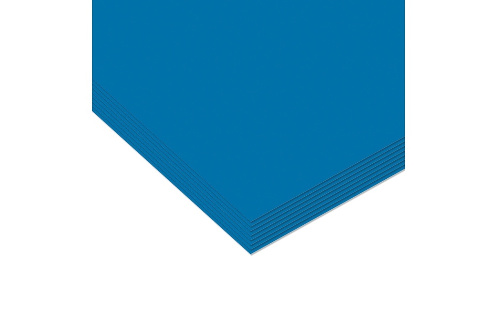 URSUS Papier transparent 70 x 100 cm 25 feuilles, bleu foncé