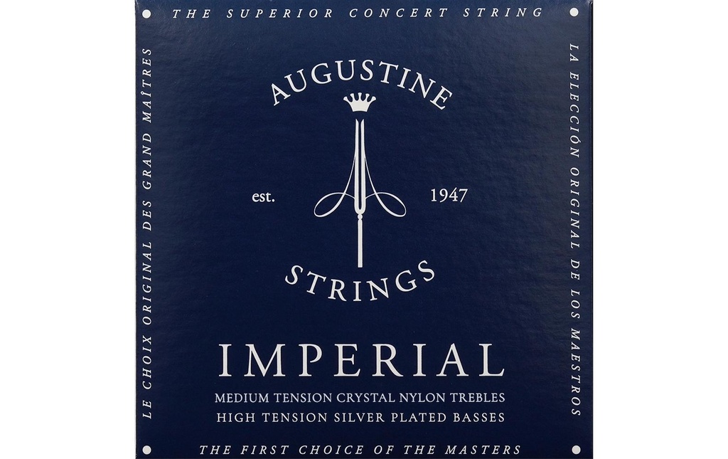 Augustine Cordes de guitare Imperial Blue – Hard