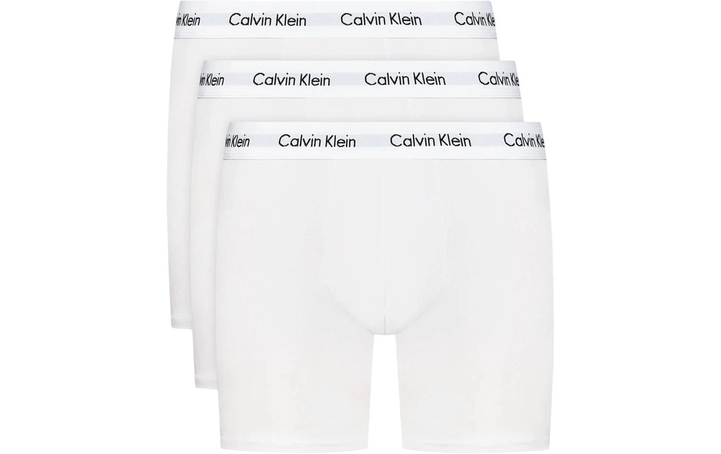 Calvin Klein Wäsche Boxer Brief 3Pk Blanc, M