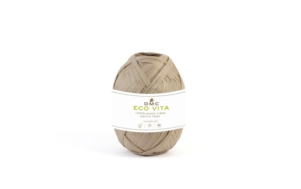 DMC Fil Eco Vita Raffia 50 g, Taupe