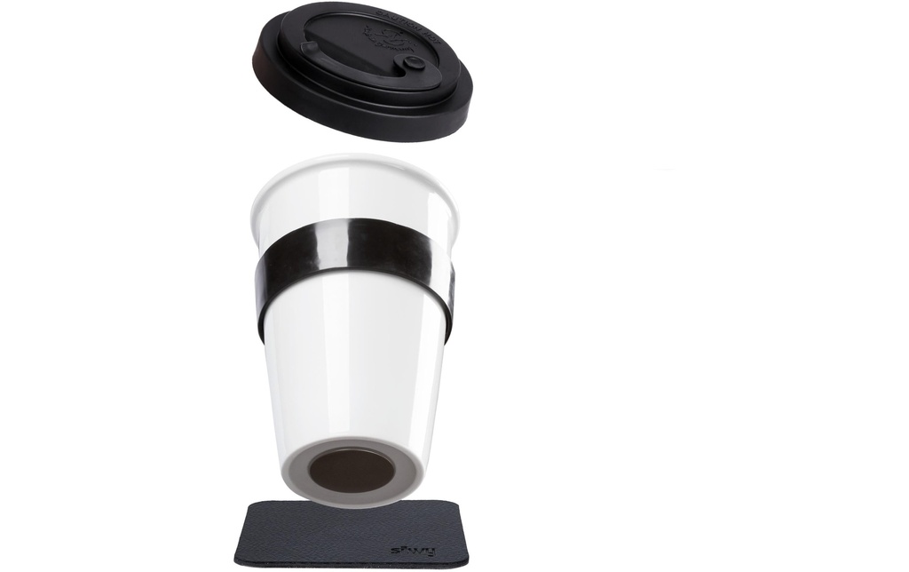 Silwy Set to-go cup en porcelaine