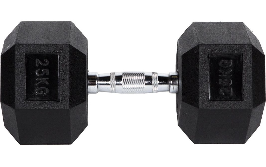 Fitcom Hex Dumbbell, 25 kg