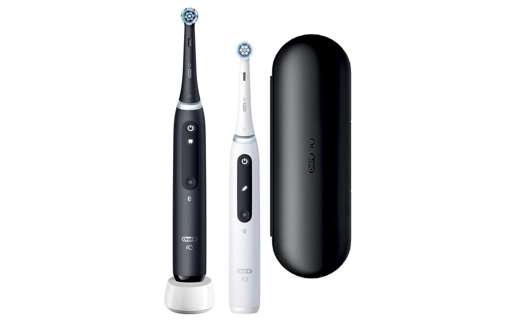 Oral-B Brosse à dents rotative iO Series 5 Duo noir/blanc
