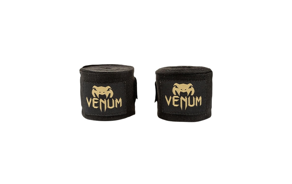 Venum Kontact Boxing Handwraps noir / or, 4 m