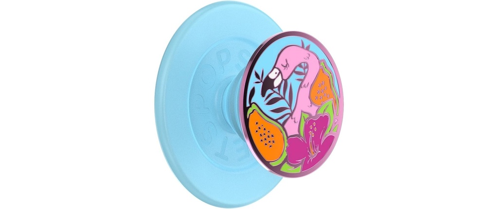 PopSockets Support Flamingo Enamel MagSafe