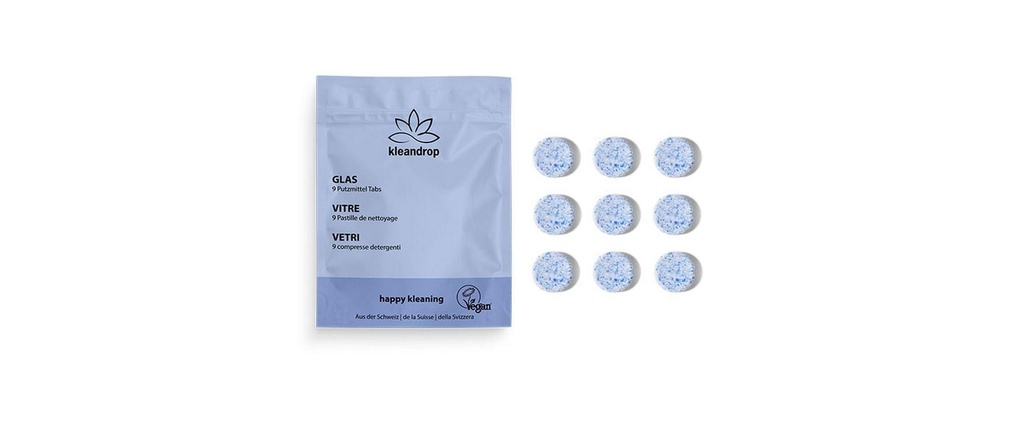 kleandrop Nettoyant à vitres Recharge 9 Pièce/s