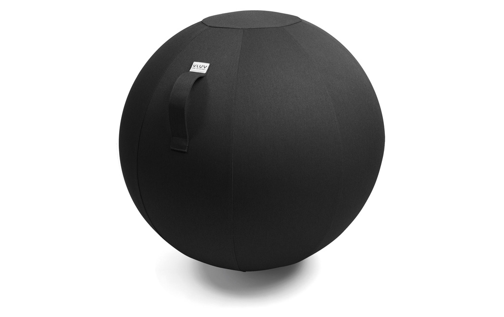 VLUV Balle assise Leiv Noir, Ø 70-75 cm,