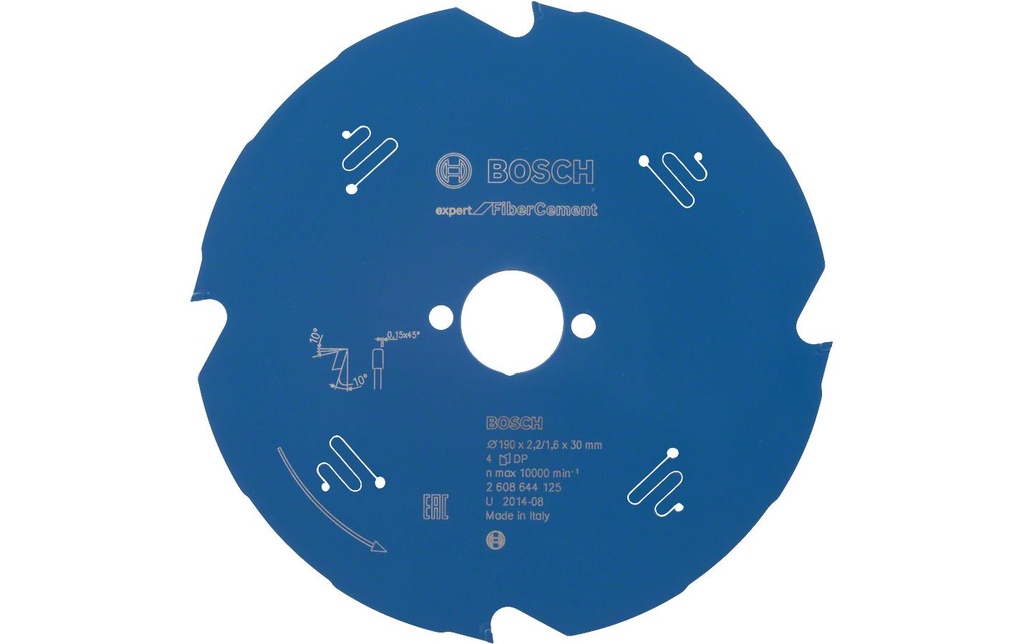 Bosch Professional Lame de scie circulaire Expert for Fibre Cement Ø 190