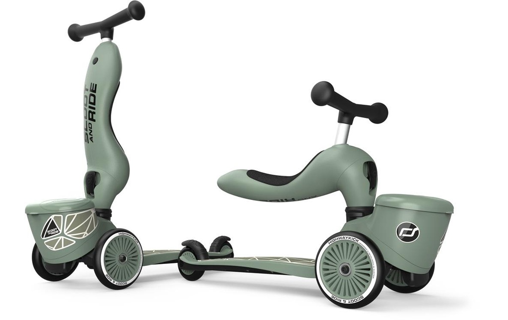 Scoot and Ride Patinette stunt Lignes vertes Highwaykick 1 Lifestyle Vert