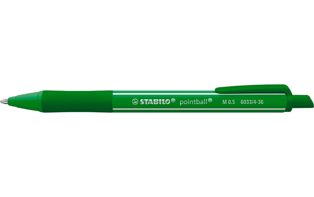 STABILO Stylo bille Pointball 0.5 mm, Vert menthe