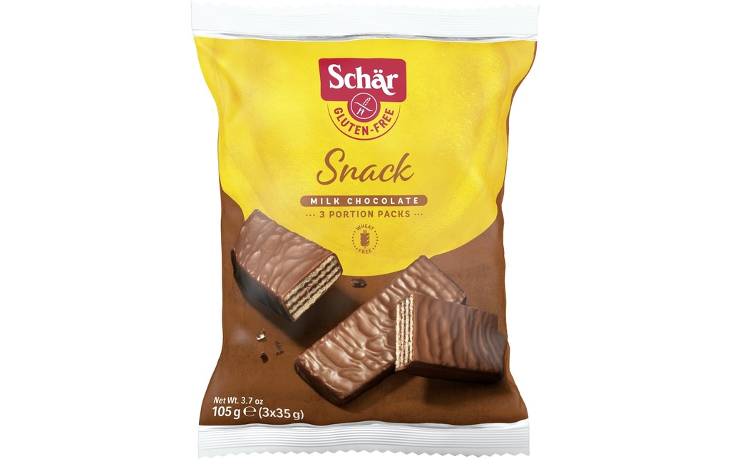 Dr.Schär Snack au chocolat sans gluten 105 g