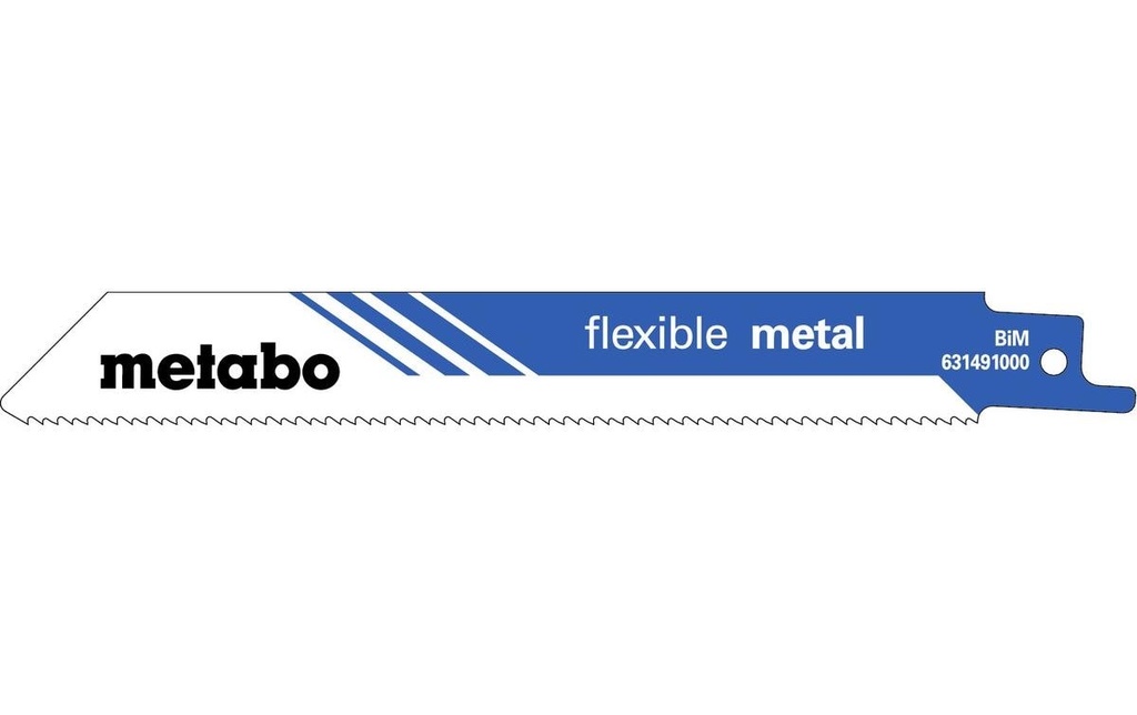 Metabo Lame de scie sabre BIM Metall S 922 BF 25 pièces