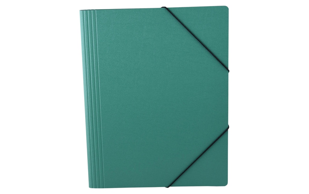 office focus Portfolio à ruban élastique A4 sans étiquette Menthe