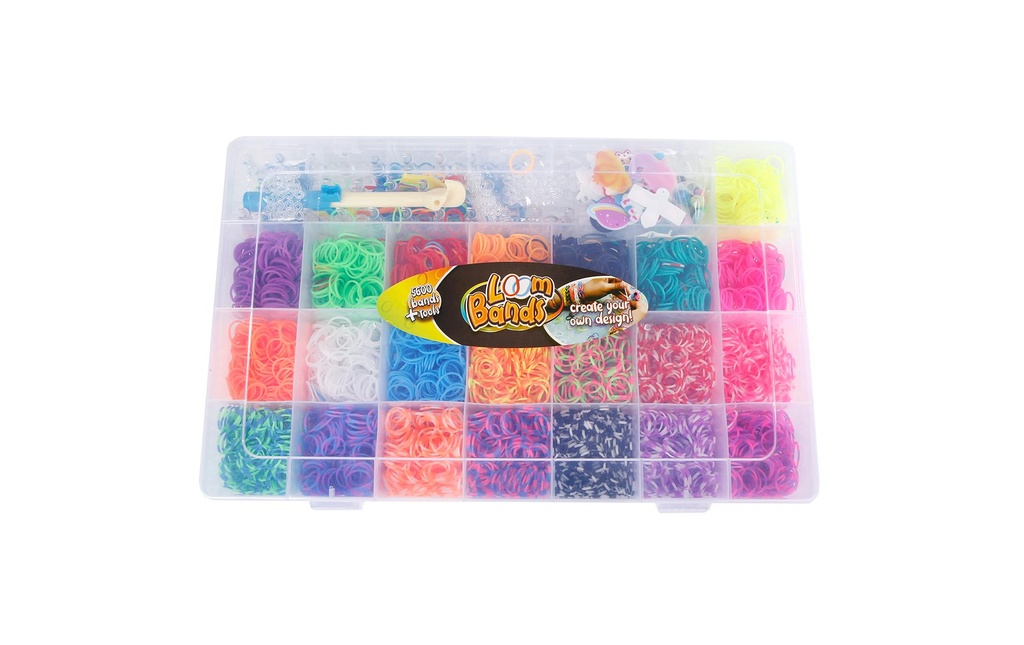 Sombo Kits de bricolage Loom Bands, 5600 anneaux