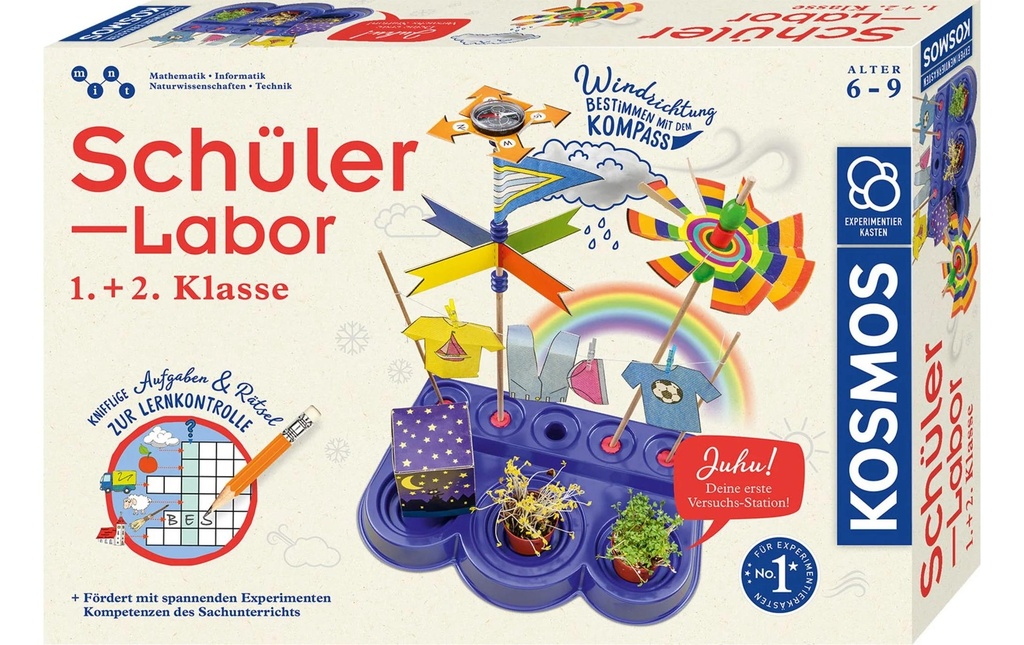 Kosmos Boîtes d’expérimentation Schülerlabor Grundschule 1.+2. Klasse