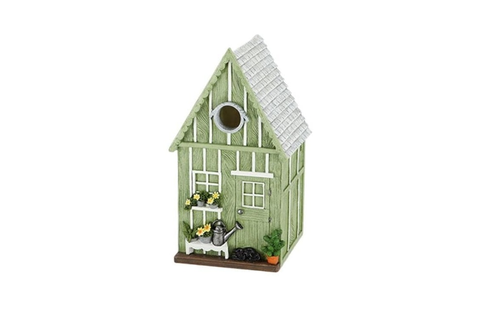 Esschert Design Nichoir Abri de jardin, Vert