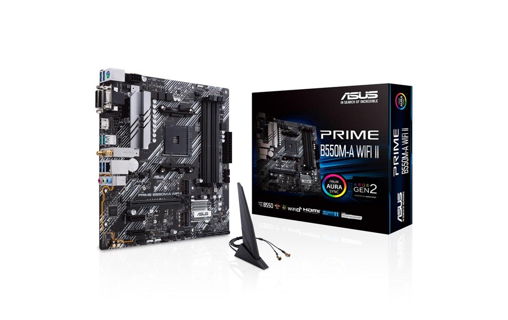 ASUS Carte mère PRIME B550M-A WIFI II