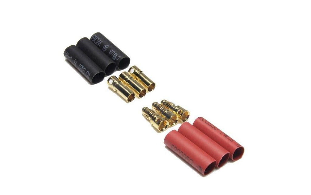 EP Connecteur 3.5 mm en or 3 paires