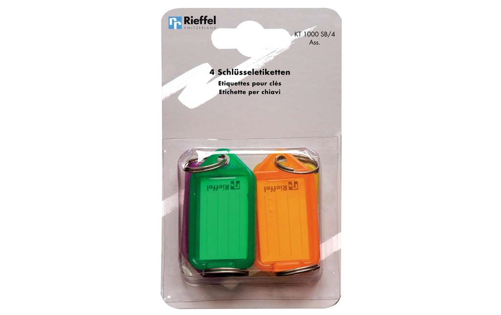 RIEFFEL Porte-clés KT petit 4pces (4 pces)