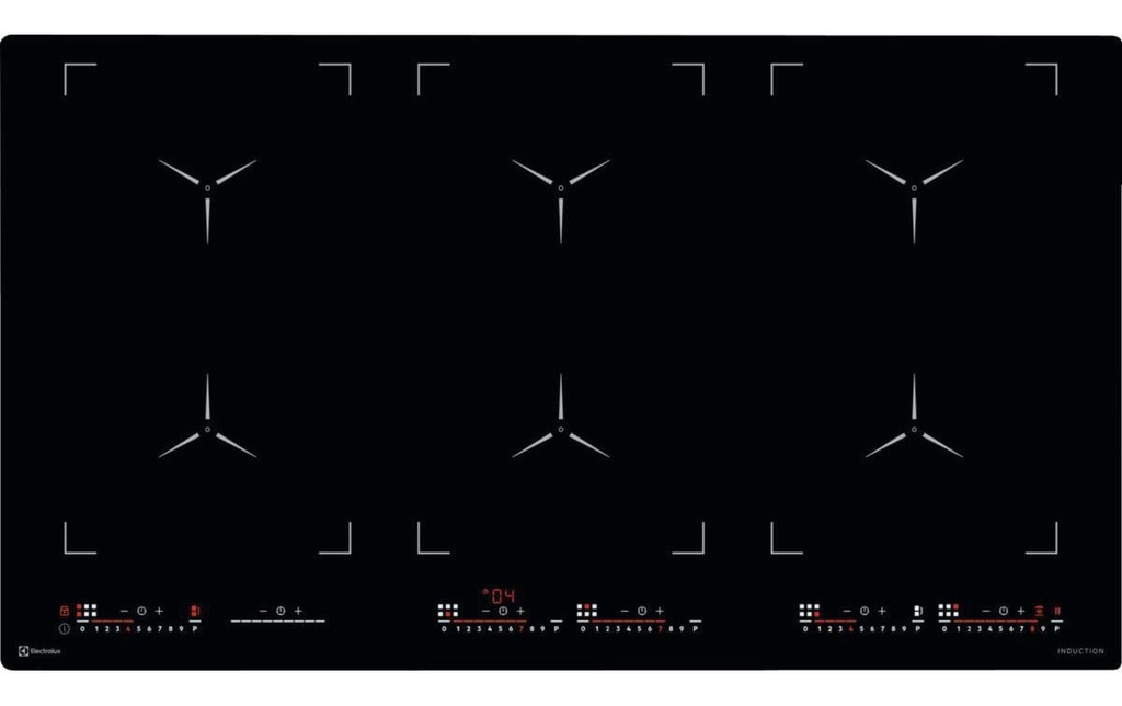 Electrolux Plaque de cuisson par induction GK906TSILO  Affleurant/À plat