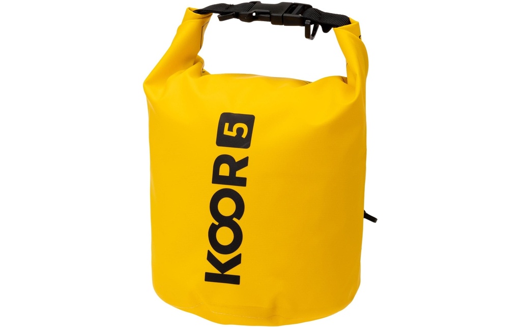 KOOR Sac étanche Zaaino jaune 5 l