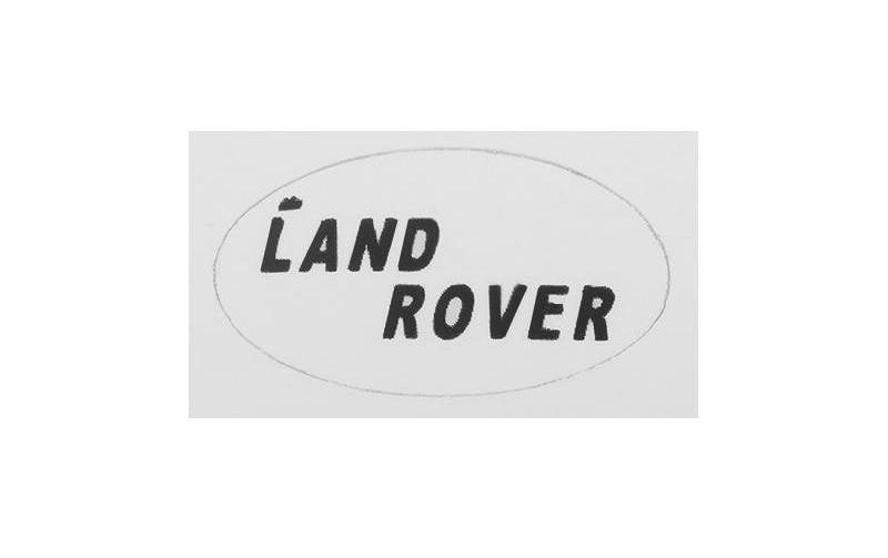 RC4WD Autocollant Rear Logo JS Range Rover Classic
