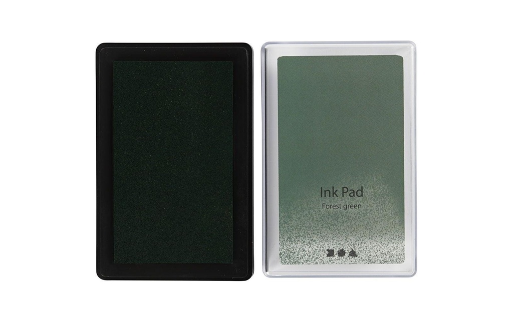 Creativ Company Tampon encreur Pad d'encre, 9 x 6 x 2 cm Vert tilleul