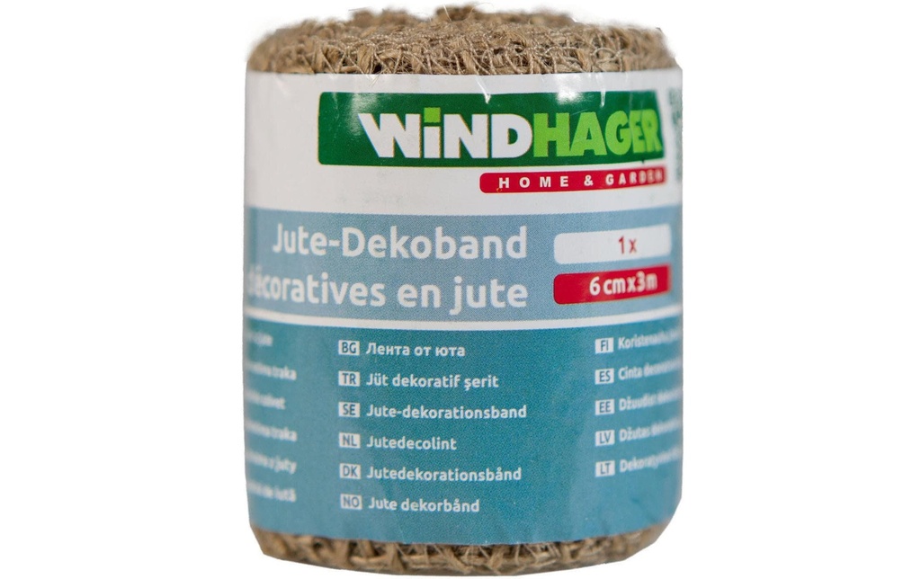 Windhager Ruban de jute, nature